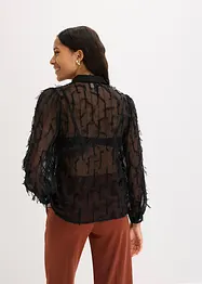 Bluse mit Fransen-Details, bonprix