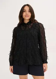 Bluse mit Fransen-Details, bonprix