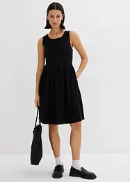 Shirtkleid mit Taschen aus reiner Baumwolle, bonprix