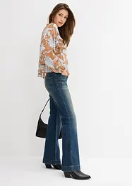 Chiffonbluse mit Rüschen, bonprix