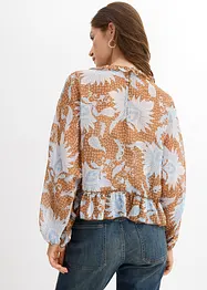 Chiffonbluse mit Rüschen, bonprix