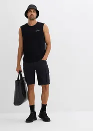 Muskelshirt (2er Pack) aus reiner Bio-Baumwolle, Loose Fit, bonprix
