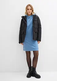 Robe molletonnée à capuche, bonprix