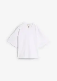 Oversize-Shirt aus reiner schwerer Bio-Baumwolle, bonprix