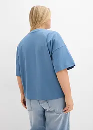 Oversize-Shirt aus reiner schwerer Bio-Baumwolle, bonprix
