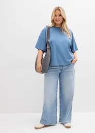 Oversize-Shirt aus reiner schwerer Bio-Baumwolle, bonprix