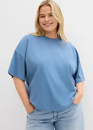 Oversize-Shirt aus reiner schwerer Bio-Baumwolle, bonprix