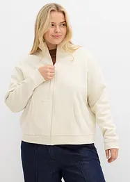 Sweatjacke aus reiner Bio-Baumwolle, bonprix