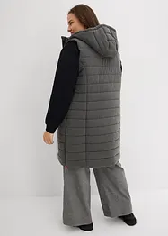 Doudoune longue sans manches, bonprix