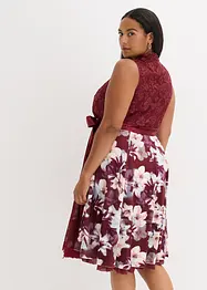 Dirndl mit Stickerei und Samtrock (2-tlg.Set), bonprix