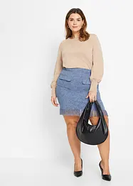 Pullover mit Ballon-Ärmel, bonprix