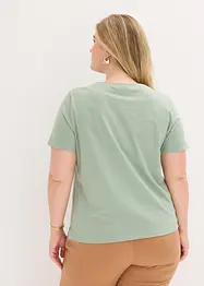 T-shirt avec imprimé brillant, bonprix