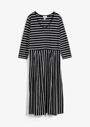 Baumwoll-Jerseykleid, Midilänge, bonprix
