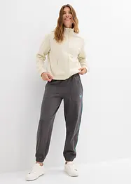Pantalon en molleton 100% coton, bonprix