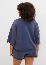 Sweat oversize en coton mélangé, bonprix