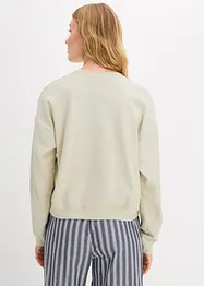 Sweat oversize 100% coton, bonprix
