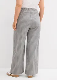 Pantalon taille extensible à jambes larges, bonprix