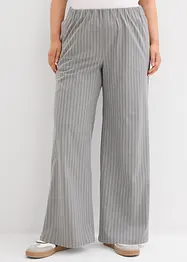Pantalon taille extensible à jambes larges, bonprix