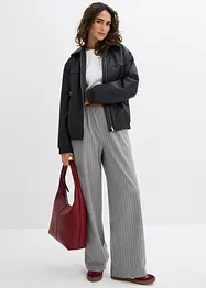 Pantalon taille extensible à jambes larges, bonprix