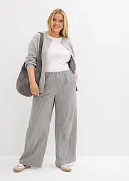 Pantalon taille extensible à jambes larges, bonprix