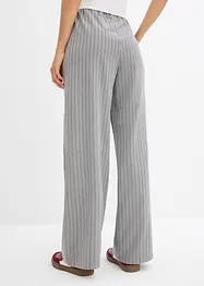 Pantalon taille extensible à jambes larges, bonprix
