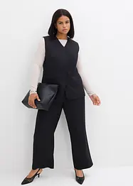 Longweste mit Twillstruktur, bonprix