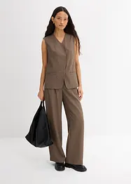 Schlupfhose mit Twill-Struktur, bonprix