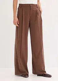 Bundfaltenhose aus fließendem Viskose-Mix, bonprix