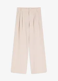 Pantalon à pinces avec doubles plis décoratifs, bonprix