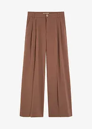Bundfaltenhose aus fließendem Viskose-Mix, bonprix