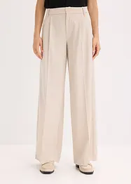 Pantalon à pinces avec doubles plis décoratifs, bonprix