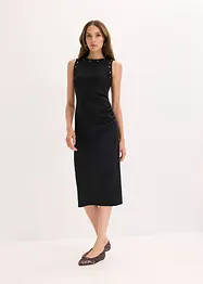 Robe midi avec rivets, bonprix
