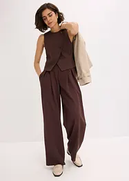 Gilet sans manches à boutons asymétriques, bonprix