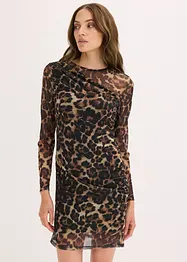 Robe courte à fronces, bonprix