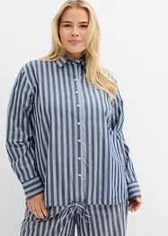 Chemisier oversize avec cordon à nouer, bonprix