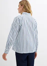 Oversize-Bluse aus reiner Baumwolle, bonprix