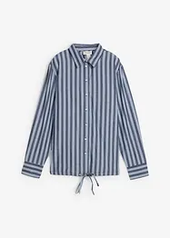 Chemisier oversize avec cordon à nouer, bonprix