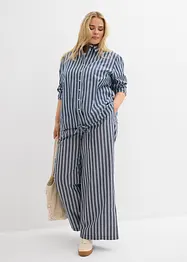 Chemisier oversize avec cordon à nouer, bonprix