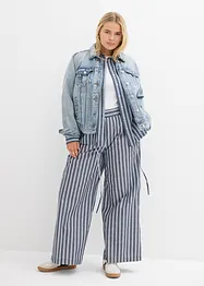 Pantalon palazzo 100% coton, bonprix