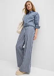 Pantalon palazzo 100% coton, bonprix