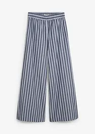 Pantalon palazzo 100% coton, bonprix