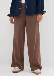 Pantalon en jersey interlock, bonprix