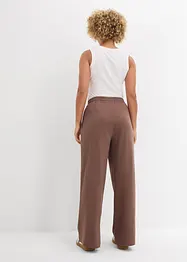 Pantalon en jersey interlock, bonprix