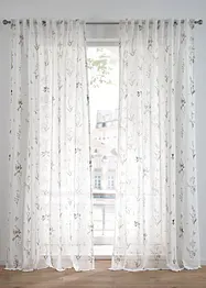 Voilage à imprimé floral (1 pce), bonprix