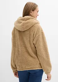 Fleeceshirt aus Teddy, bonprix