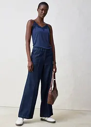 Top mit Wolle und Spitze, bonprix