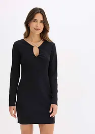Robe courte à lanières pailletées, bonprix