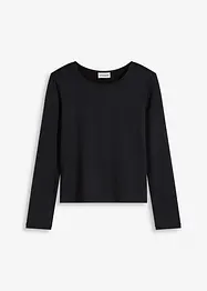 T-shirt manches longues avec épaulettes, bonprix