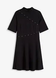Robe courte à rivets, bonprix