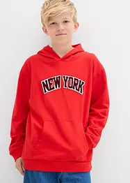 Sweat à capuche 100% coton, bonprix